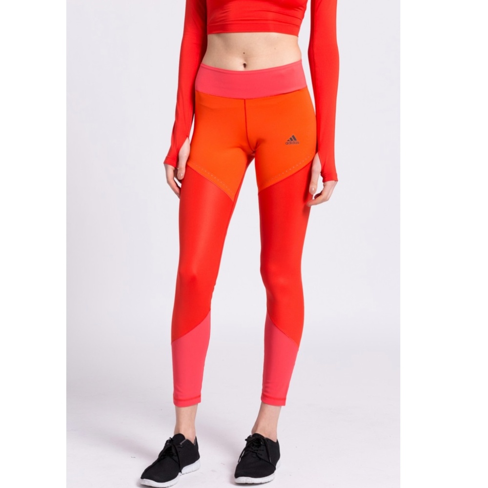Adidas Wow Drop tights Core Red - Pink - Picture 5 of 8